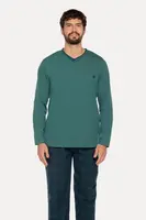 Pánské pyžamo SANTIAGO L Zelená