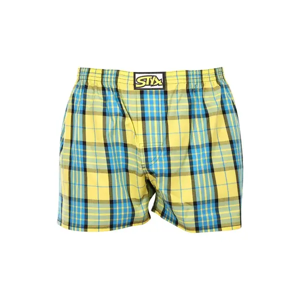 Styx Pánské trenky klasická guma nadrozměr vícebarevné (E1002) 4XL