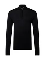 SELECTED Sveter 'Tray'  čierna