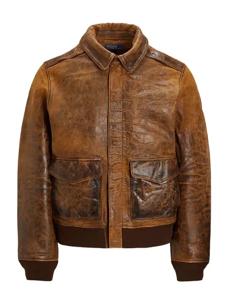 Polo Ralph Lauren Prechodná bunda  hnedá / koňaková