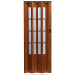 Skladacie dvere Crystalline glass orech svetlý  288