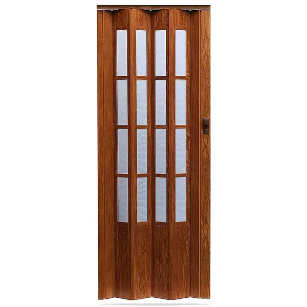 Skladacie dvere Crystalline glass orech svetlý  288