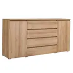 Komoda Cosmo C06 4 zásuvky dub riviera