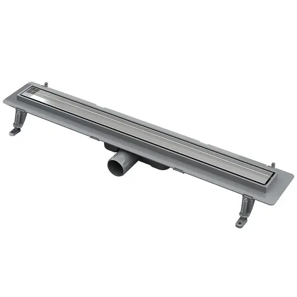 Odtokový žľab Reverzibilné Duplex Abs+Inox 900