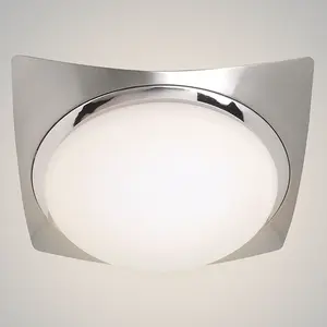 Stropná lampa HL635B chróm + mat chróm