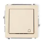 Vypínač zvonenie béžový D DWP-4