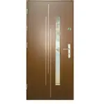 Vchodové dveře WZ 62 90L zlatý dub otevírání ven