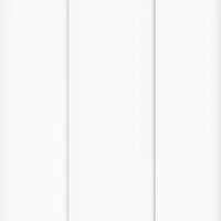 Dekoratívny obklad stien PVC STANDARD biely