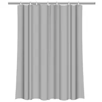 Sprchový Záves Star 180x200 Sivý