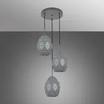 Svítidlo EGANA 6999 Koło Šedá LW3