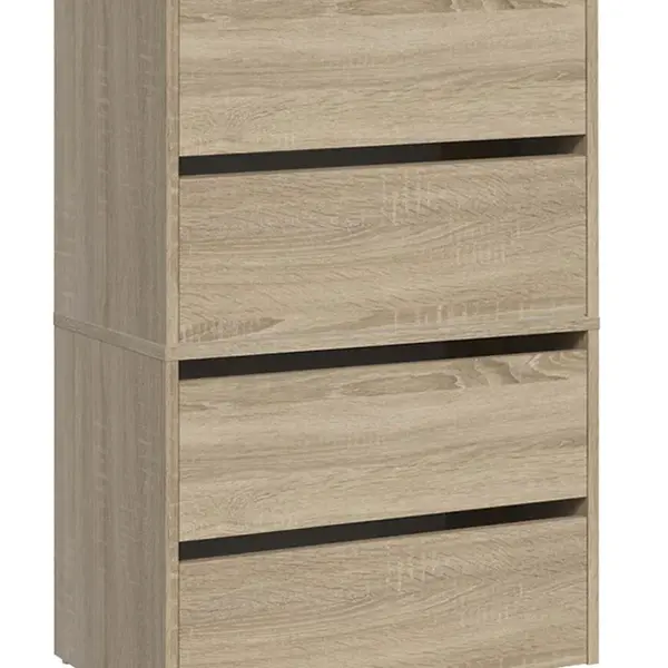 Skrinka na topánky Modo X2 Sonoma