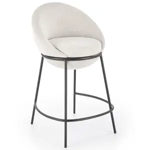 Barová Stolička H118 béžová/čierna