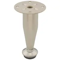 Nábytková noha D-03 saténový nikel STAHL