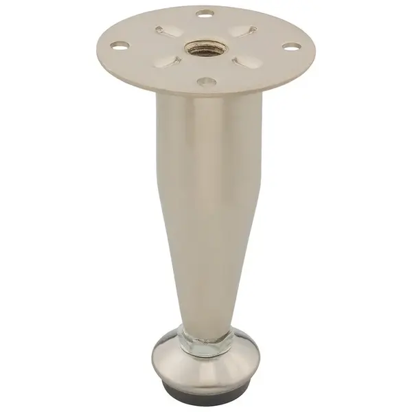 Nábytková noha D-03 saténový nikel STAHL