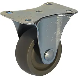 Nábytkové koleso kaučukové 32 mm/12 kg pevné