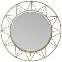 Nástěnné zrcadlo Moreno pr. 44 cm zlaté