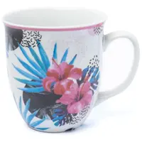 Keramický hrníček Tropik 450ml kytky