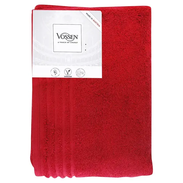 Vossen osuška 67 x 140 cm Rubínová