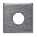 Podložka štvorcová FI-20 poz biela