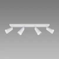 Stropné bodové svietidlo SANA GU10 4L WHITE 04147 LS4