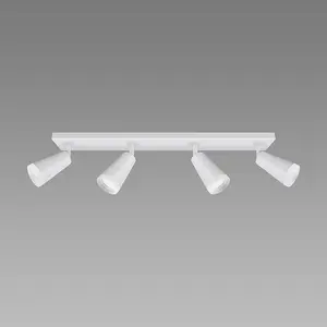 Stropné bodové svietidlo SANA GU10 4L WHITE 04147 LS4