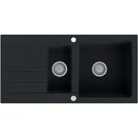 Granitový drez 1,5K 960x480 čierna