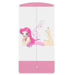 Skříň Babydreams růžová - Víla 2