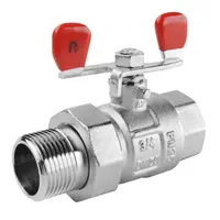 Guľový Ventil MF s motýlikom 1/2", skrutkové spojenie