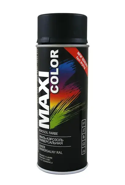 Maxi Color Farba v spreji RAL 9005 Mat  400 ml