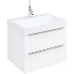 Skříňka s umyvadlem bílá Malaga 521714 80