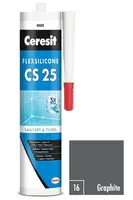 Silikon sanitární Ceresit CS25 16 grafit 280 ml
