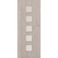 Posuvné dveře Vedi 5*5 70L dub stříbrný