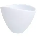 Obal na rostliny oválný 18cm bílý