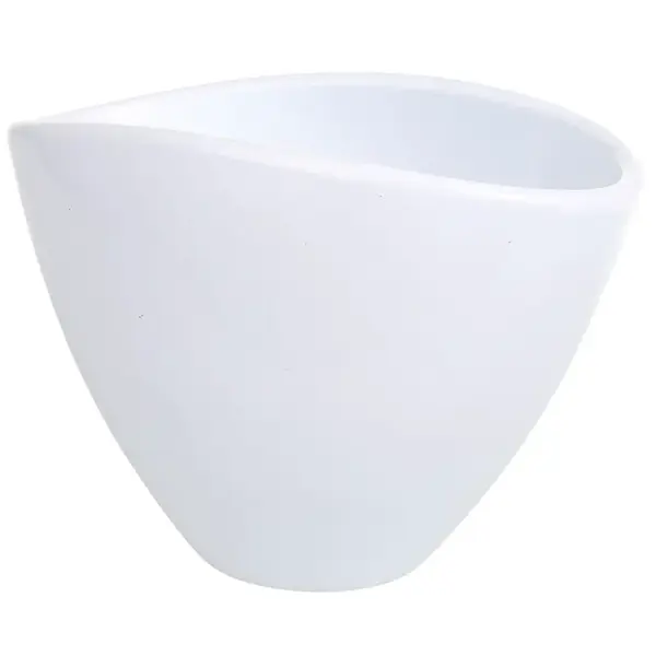 Obal na rostliny oválný 18cm bílý