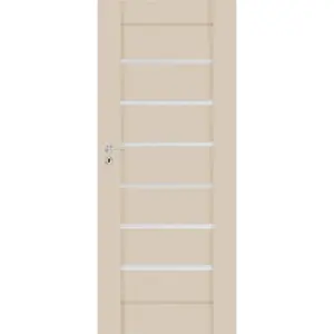 Interiérové dveře Prestige PU 02 80L béžový kašmír PP Premium
