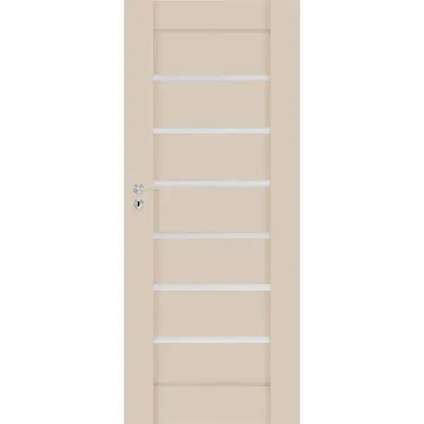 Interiérové dveře Prestige PU 02 80L béžový kašmír