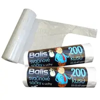 Svačinové sáčky s uchy 200ks 280491