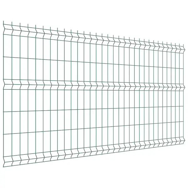 PLOTOVÝ PANEL 3D 1230X2500MM, DRÁT 3,1MM - ZELENÝ, RAL6005