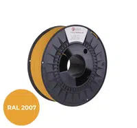 C-Tech 3DF-P-PLA1.75-2007 3D filament, PREMIUM LINE, PLA, luminiscenční světlá oranžová, RAL2007, 1,75mm, 1kg