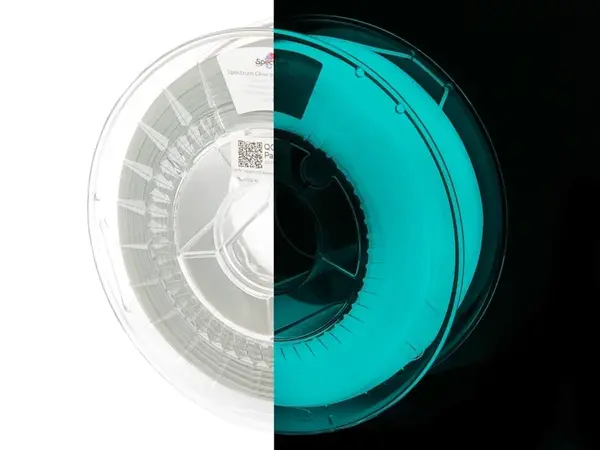 Spectrum 80534 3D filament, PLA Glow in the Dark, 1,75mm, 1000g, Modrý (Blue)