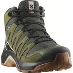 Salomon X-ADVENTURE RECON MID GTX EU 42 ⅔, Peat/Maritni Olive/Oxford Tan Pánské turistické boty