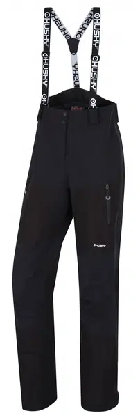 Husky Komy L L, black Dámské hardshell kalhoty