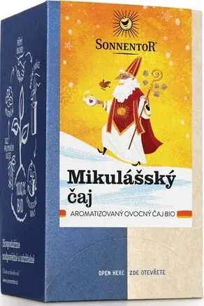 Mikulášský čaj (čaj bio, ovocná směs, porcovaný, 50,4 g)