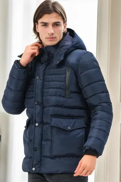 M9657 DEWBERRY MEN'S JACKET-NAVY BLUE