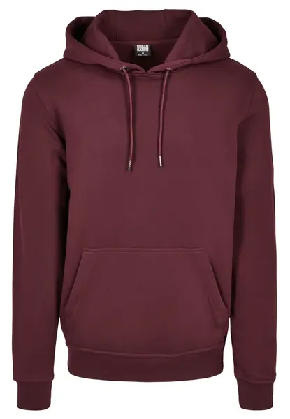 Basic Sweat Hoody redwine