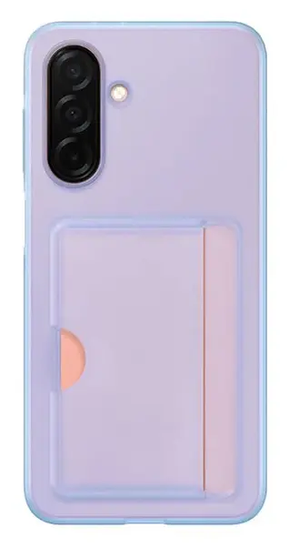 Zadní kryt s kapsou na kartu pro Samsung Galaxy A26 EF-OA266TLEGWW, modrá