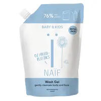 NAIF Čisticí a mycí gel pro děti a miminka náhradní náplň 500 ml