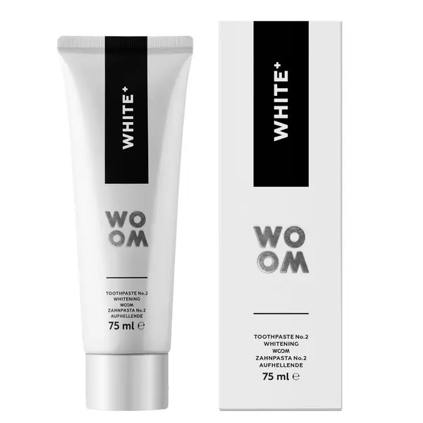 WOOM WHITE+ zubní pasta 75 ml