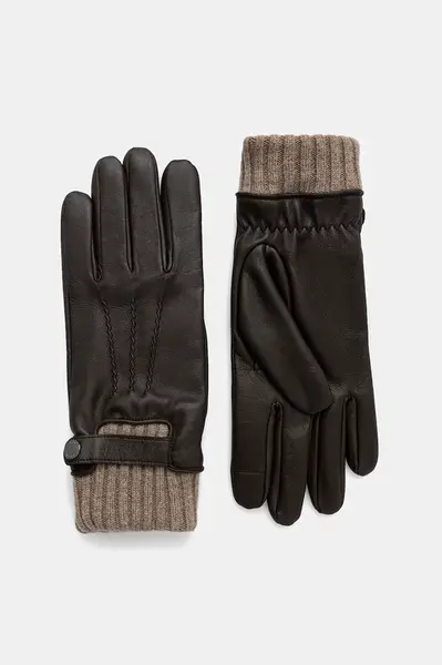 Kožené rukavice BOSS Hyden-R