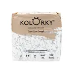 KOLORKY DELUXE VELVET Jednorázové eko plenky se sametovým povrchem vel. M 5-8 kg 21 ks